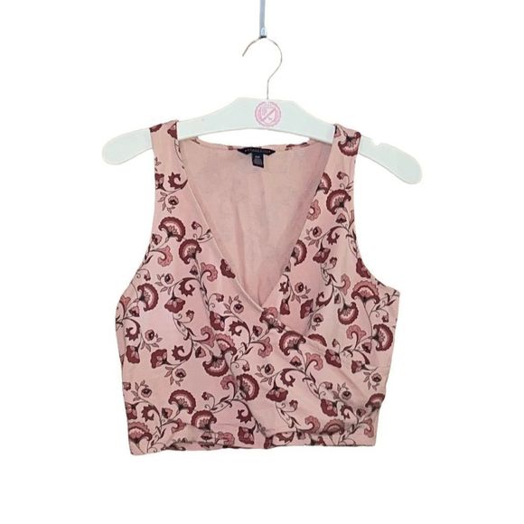 •AEROPOSTALE• cross over wrap front crop tank tank in size small EUC - Picture 1 of 6